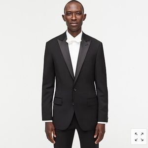 J.Crew Ludlow Slim-fit Black Tuxedo, Italian Wool